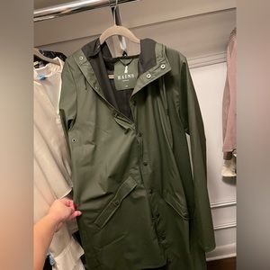 Rains mid length Raincoat